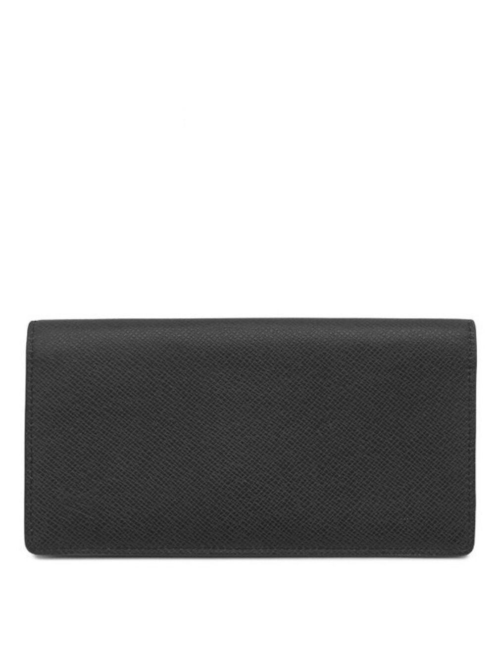 Louis Vuitton Wallet Portefeuille Long Taiga Noir Black Bifold No Coin Purse